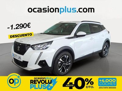 Usado Peugeot 2008 Allure 100 CV (73 kW) 2021 Blanco SUV