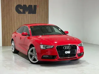 Usado Audi A5 Sportback 204 CV (150 kW) 2013 Rojo Utilitario