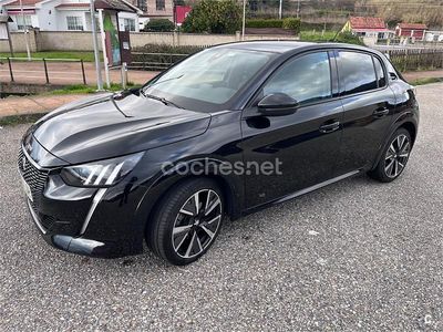 Usado Peugeot 208 GT-line 100 CV (73 kW) 2020 Negro Utilitario