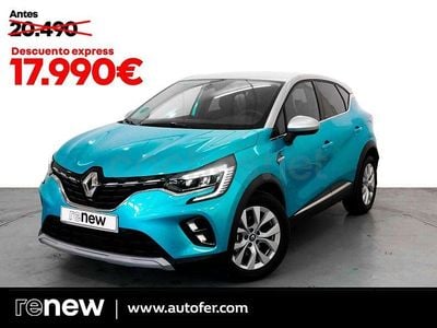 Usado Renault Captur Zen 160 CV (117 kW) 2021 Azul SUV