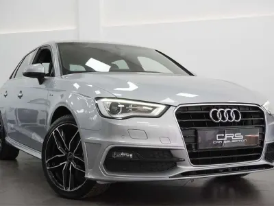 Usado Audi A3 Sportback S-Line 125 CV (91 kW) 2015 Gris Utilitario