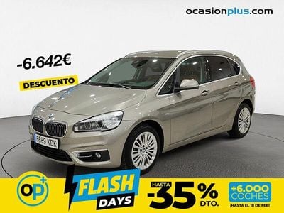 Usado BMW 218 Active Tourer 150 CV (110 kW) 2017 Gris plata Monovolumen