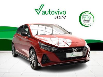 Usado Hyundai i20 N Line 79 CV (58 kW) 2024 Rojo Utilitario