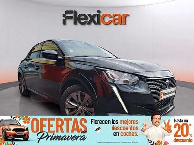 Usado Peugeot e-208 Active 100 kW (136 CV) 2023 Negro Utilitario