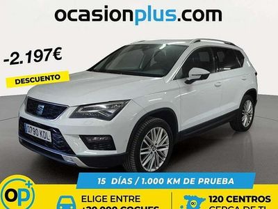 Usado Seat Ateca 4Drive 190 CV (139 kW) 2017 Blanco SUV