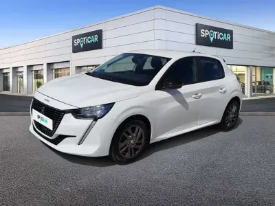Usado Peugeot 208 Active 101 CV (74 kW) 2022 Blanco Utilitario