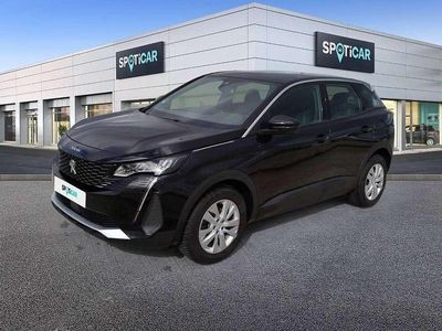 Käytetty Peugeot 3008 Active 131 HP (96 kW) 2023 Musta Katumaasturi