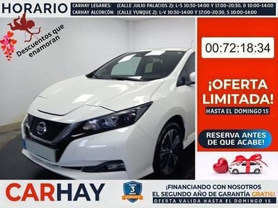 Usado Nissan Leaf N-Connecta 161 kW (219 CV) 2019 Blanco Utilitario