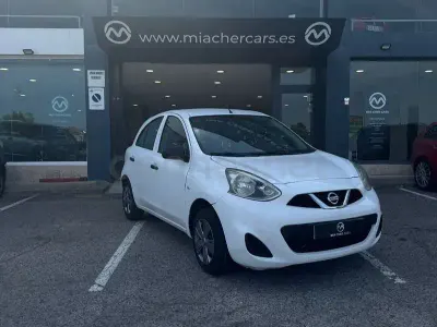 Usado Nissan Micra N-TEC 80 CV (58 kW) 2015 Blanco Utilitario