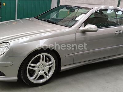 Usado Mercedes CLK55 AMG AMG 367 CV (269 kW) 2005 Gris / plata Coupe