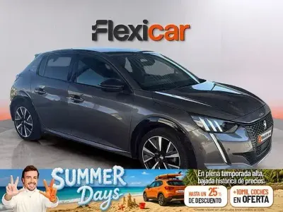 Usado Peugeot 208 GT 100 CV (73 kW) 2021 Gris Utilitario