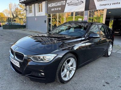 Usado BMW 320 Comfort Edition 184 CV (135 kW) 2015 Negro Familiar