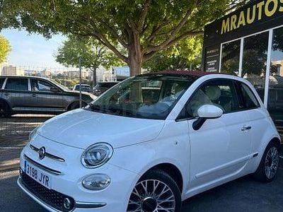 Usado Fiat 500 69 CV (50 kW) 2017 Blanco Descapotable