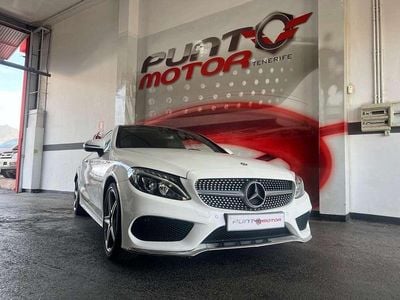 Usado Mercedes C250 204 CV (150 kW) 2015 Blanco Coupe