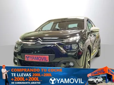 Usado Citroën C3 Feel 99 CV (72 kW) 2022 Negro Utilitario