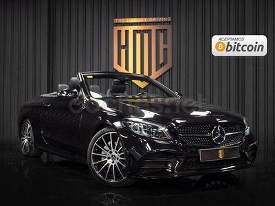 Usado Mercedes C220 194 CV (142 kW) 2019 Negro Descapotable