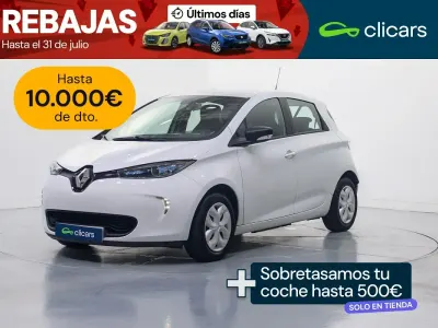 Usado Renault Zoe Life 67 kW (92 CV) 2018 Blanco Utilitario