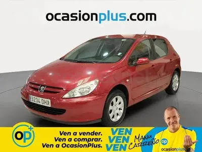 Usado Peugeot 307 110 CV (80 kW) 2005 Rojo Berlina