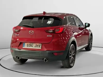 Begagnad Mazda CX-3 Luxury 105 HK (77 kW) 2015 Röd SUV