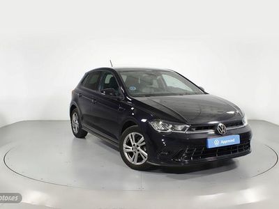 Usado VW Polo R-line 95 CV (69 kW) 2021 Negro Utilitario