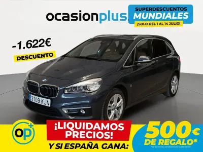Usado BMW 225 Active Tourer iPerformance 224 CV (164 kW) 2018 Gris Monovolumen