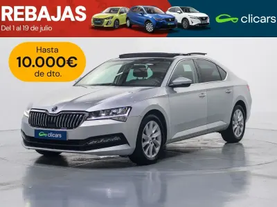Usado Skoda Superb Ambition 150 CV (110 kW) 2022 Gris Berlina