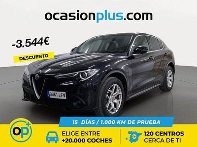 Negro Usado 2020 Alfa Romeo Stelvio Executive SUV | 21.990 € (Precio justo)