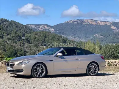 Usado BMW 640 Cabriolet Comfort Edition 320 CV (235 kW) 2012 Amarillo Descapotable