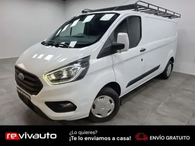 Usado Ford Transit Custom Trend 131 CV (96 kW) 2022 Blanco Van