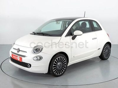 Używany Fiat 500 Lounge 69 KM (50 kW) 2018 Biały Sedan/Limuzyna