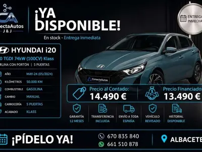 Usado Hyundai i20 101 CV (74 kW) 2024 Utilitario