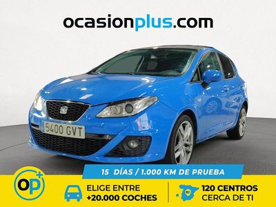 Usado Seat Ibiza FR 150 CV (110 kW) 2010 Azul Utilitario
