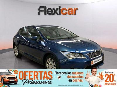 Usado Seat Leon CONNECT 110 CV (80 kW) 2016 Azul Berlina