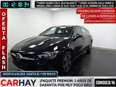 Käytetty Mercedes CLA250e Shooting Brake 218 HP (160 kW) 2021 Musta Farmari