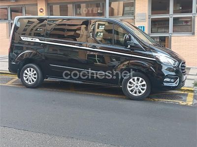 Usado Ford Transit Custom Nugget 130 CV (95 kW) 2020 Negro Monovolumen