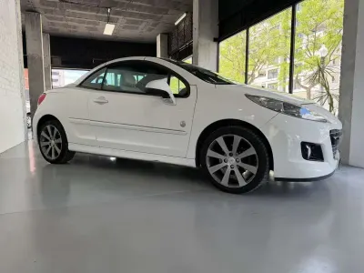 Begagnad Peugeot 207 CC 120 HK (88 kW) 2013 Vit Cab