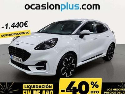 Blanco Usado 2023 Ford Puma ST-Line X SUV | 14.410 € (Precio justo)