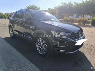 Usado VW T-Roc Sportline 150 CV (110 kW) 2019 Negro SUV