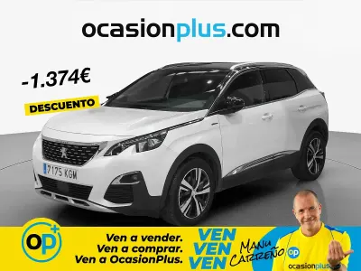 Usado Peugeot 3008 GT-line 150 CV (110 kW) 2017 Blanco SUV