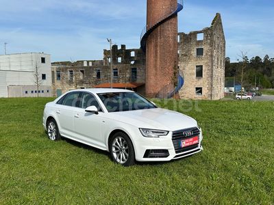 Usado Audi A4 S-Line 150 CV (110 kW) 2018 Blanco Berlina