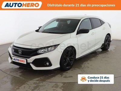 Blanco Usado 2019 Honda Civic Dynamic Berlina | 18.499 € (Precio justo)