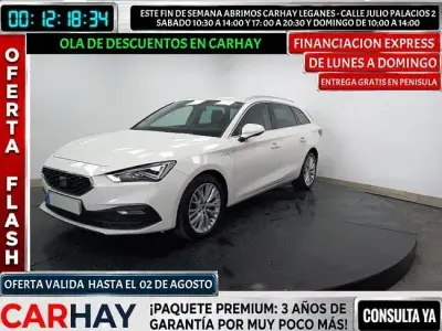 Usado Seat Leon XCELLENCE 204 CV (150 kW) 2021 Blanco Berlina