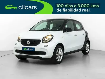 Usado Smart ForFour Passion 71 CV (52 kW) 2015 Blanco Utilitario