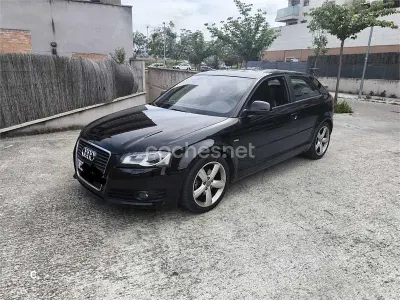 Occasion Audi A3 Attraction 125 PK (91 kW) 2008 Zwart Hatchback