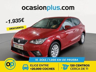 Käytetty Seat Ibiza Style Plus 95 HP (69 kW) 2020 Punainen Viistoperä