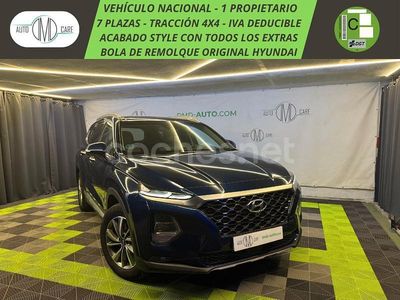 Usado Hyundai Santa Fe Style 202 CV (148 kW) 2021 Azul SUV