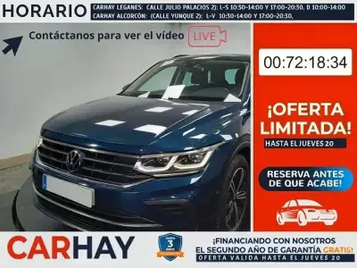 Usado VW Tiguan Life 245 CV (180 kW) 2022 Azul SUV