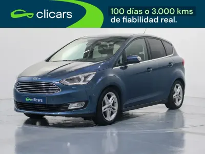 Używany Ford C-MAX Titanium 125 KM (91 kW) 2018 Niebieski Minivan