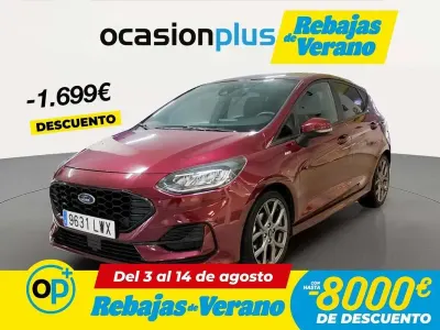Usado Ford Fiesta ST-Line X 125 CV (91 kW) 2022 Rojo Utilitario