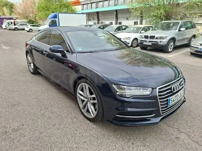Usado Audi A7 Sportback S-Line 272 CV (200 kW) 2016 Azul Utilitario